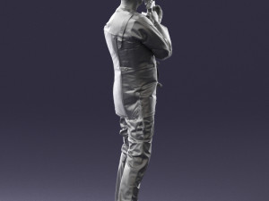 man with 0180 3d print ready Modello di stampa 3D