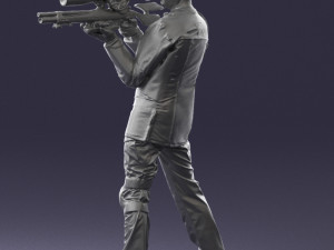 man with 0180 3d print ready Modello di stampa 3D