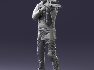 man with 0180 3d print ready Modello di stampa 3D