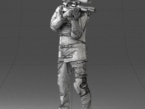 man with 0180 3d print ready Modello di stampa 3D