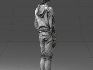 man in black suit 0166 3d print ready 3D 打印模型