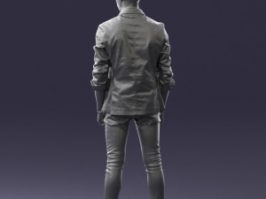 man in pose 0191 3d print ready 3D Принт Модель