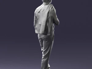 man in pose 0200 3D Model