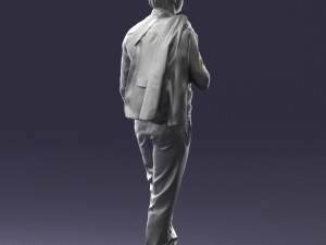 man in pose 0200 3d print ready 3D Druckmodell