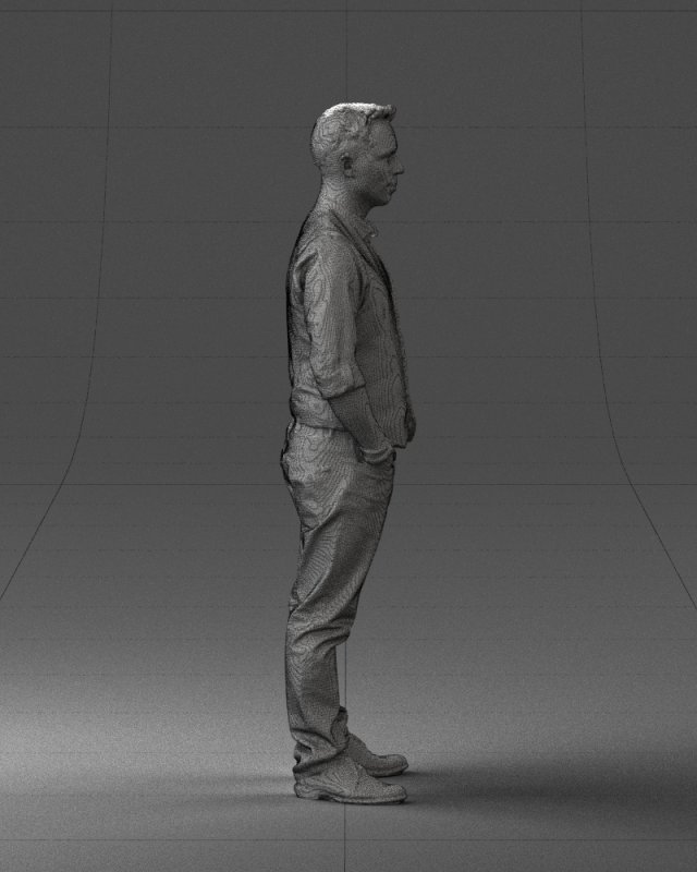 96,335 Man Standing Side View Images, Stock Photos, 3D objects