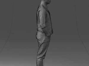 man in pose 0203 Modelo 3D