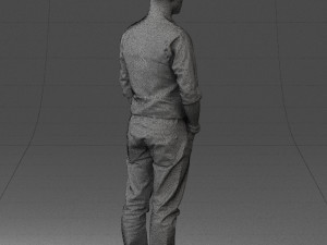 man in pose 0203 Modelo 3D