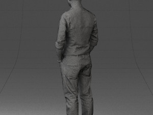 man in pose 0203 Modelo 3D