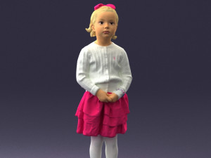 girlin pose 0166 3D-Modell