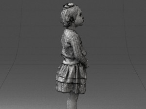 girlin pose 0166 3D-Modell
