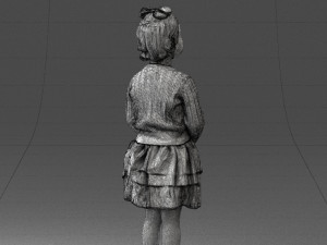 girlin pose 0166 3D-Modell