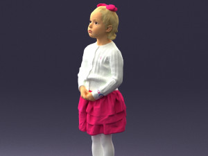 girl in pose 0166 3d print ready 3D-Druckmodell