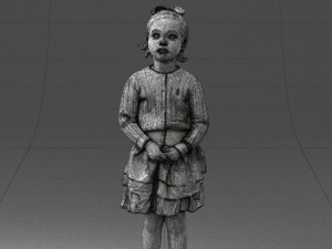 girl in pose 0166 3d print ready 3D-Druckmodell