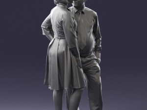 old couple 0177 Modelo 3D