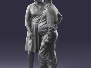 old couple 0177 Modelo 3D