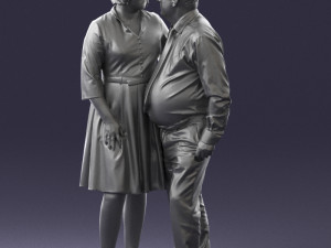 old couple 0177 Modelo 3D