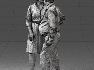 old couple 0177 Modelo 3D