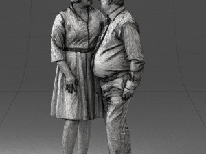 old couple 0177 Modelo 3D