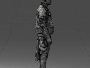 000541 Urban Streetwear Man Modern Casual Male Character 3D Model