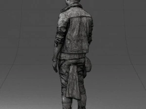 000541 Urban Streetwear Man Modern Casual Male Character 3D Model
