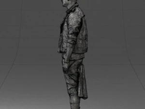 000541 Urban Streetwear Man Modern Casual Male Character 3D Model