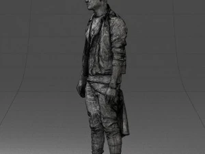 000541 Urban Streetwear Man Modern Casual Male Character 3D Model