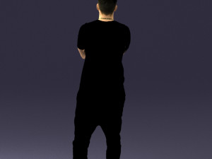 man in pose 0207 3D Model