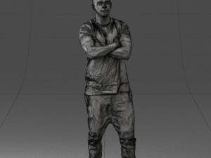 man in pose 0207 3D Model
