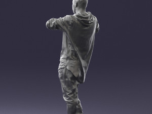 man in pose 0209 3d print ready Model Cetak 3D