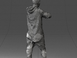 man in pose 0209 3d print ready Model Cetak 3D