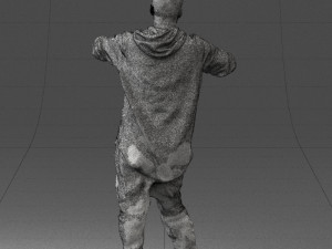man in pose 0209 3d print ready Model Cetak 3D
