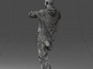 man in pose 0209 3d print ready Model Cetak 3D