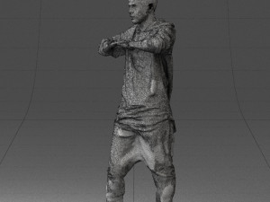 man in pose 0209 3d print ready Model Cetak 3D