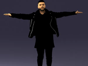 000548 Man in T-Pose Rigging Base Male Character 3d print ready 3D Print Model