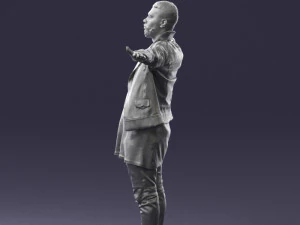 000548 Man in T-Pose Rigging Base Male Character 3d print ready 3D Print Model