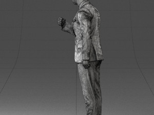 man in suit 0213 3d print ready Model Cetak 3D