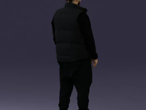 000551 Urban Street Style Man Casual Male Character 3D Model