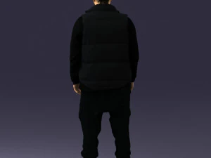 000551 Urban Street Style Man Casual Male Character 3D Model