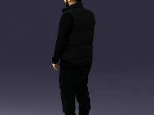 000551 Urban Street Style Man Casual Male Character 3D Model