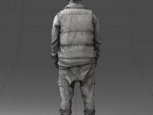 000551 Urban Street Style Man Casual Male Character 3D Model