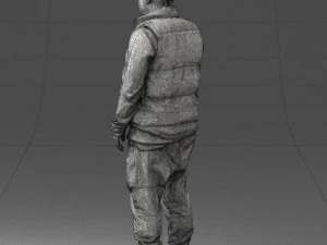 000551 Urban Street Style Man Casual Male Character 3D Model