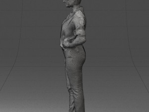 man in pose 0210 3D Modell