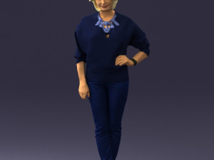 man in pose 0210 3d print ready 3D 프린트 모델