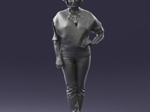 man in pose 0210 3d print ready 3D 프린트 모델