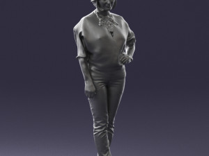 man in pose 0210 3d print ready 3D 프린트 모델