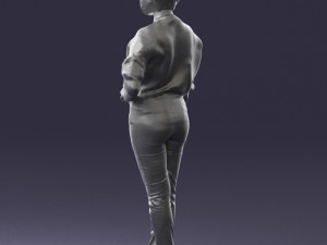 man in pose 0210 3d print ready 3D 프린트 모델