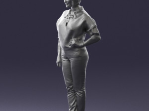 man in pose 0210 3d print ready 3D 프린트 모델