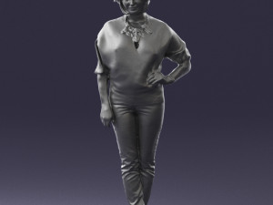 man in pose 0210 3d print ready 3D 프린트 모델