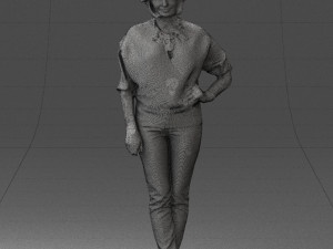 man in pose 0210 3d print ready 3D 프린트 모델