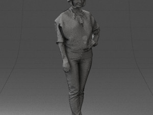 man in pose 0210 3d print ready 3D 프린트 모델